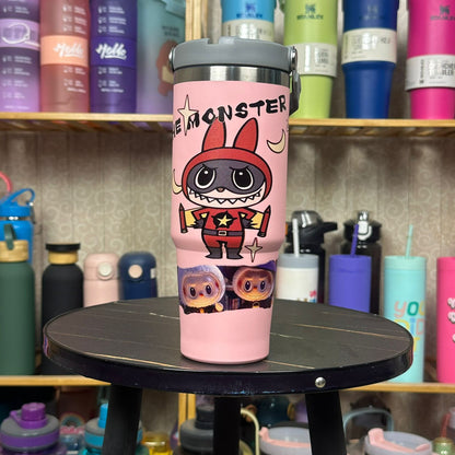 Labubu 30 oz Tumbler - Red Monster