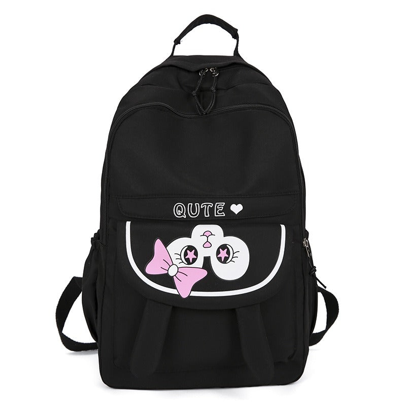 Bunny Ears Solid Color Backpack Bag
