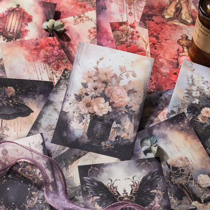 Alice's Fantasy Series Dream Background Journal Material Decorative Paper