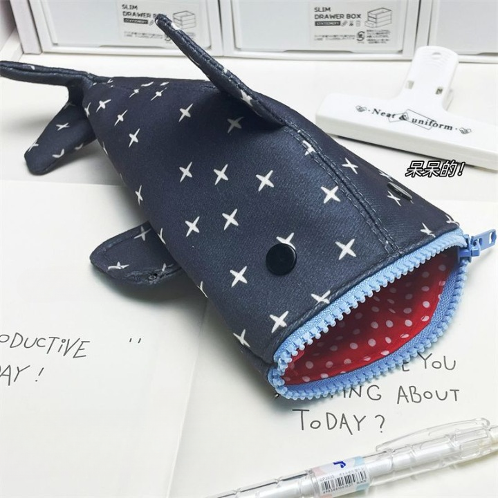 Creative Shark Shaped Pencil Case