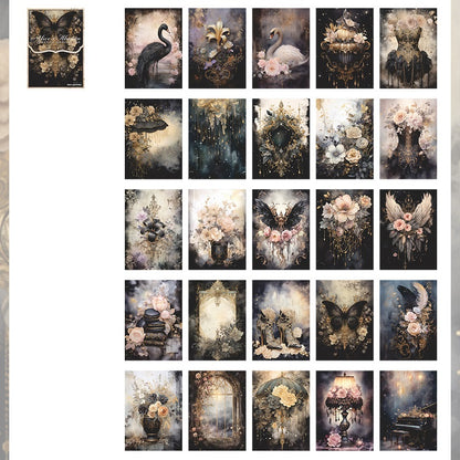Alice's Fantasy Series Dream Background Journal Material Decorative Paper