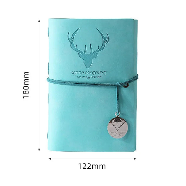 Markhor Embossed Leather Travel Journal