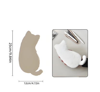 Stuffed Cat Plush Cat Shape Pencil Case