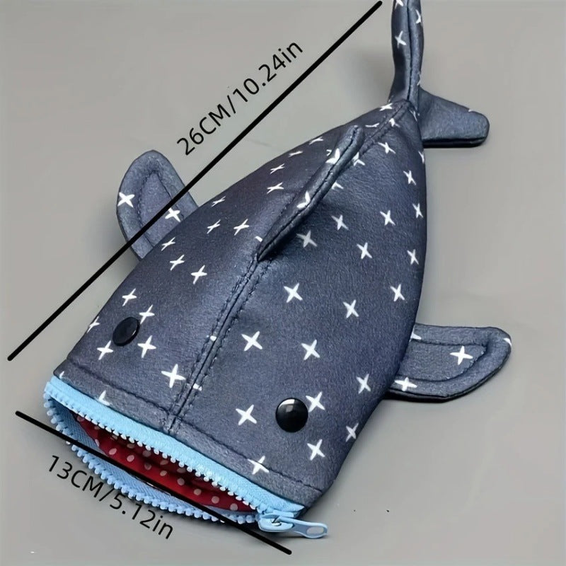 Creative Shark Shaped Pencil Case