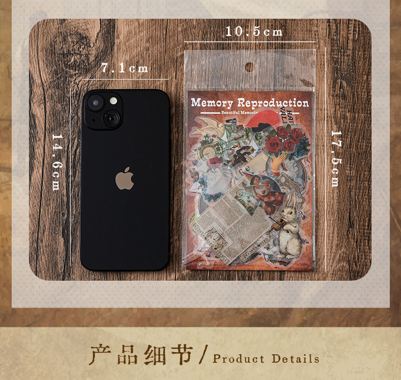 Retro Old Memory Pet Stickers