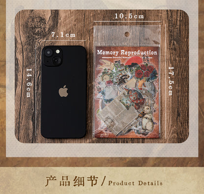 Retro Old Memory Pet Stickers