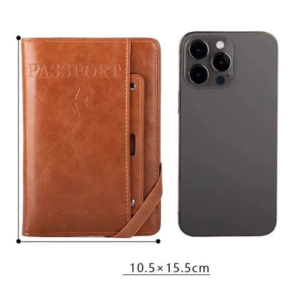 Premium Leather Finish Passport Holder