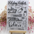 Transparent Silicon Stamp Sheets