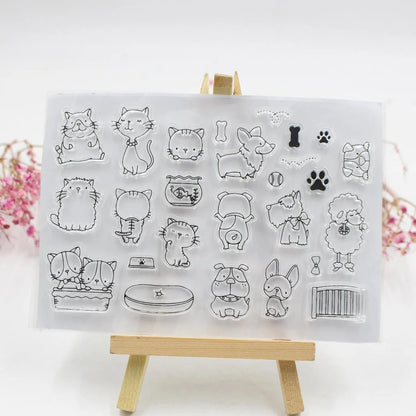 Silicon Transparent Stamp Sheets