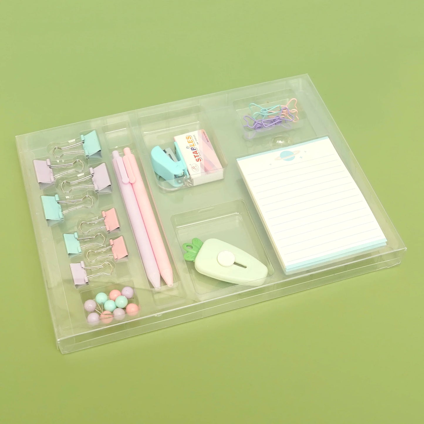 Mix Stationery Set with Thumb Pins – thepaperworm