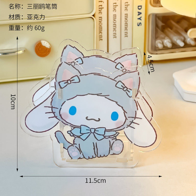 Acrylic Sanrio Pen Holder
