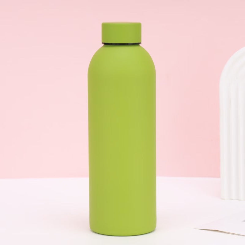 Color Coated Steel Thermos Bottle