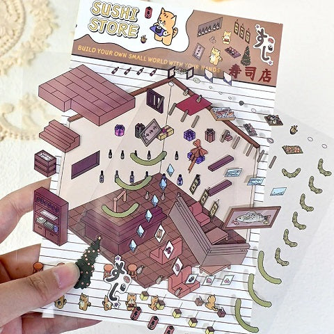 3D DIY Pet Stickers