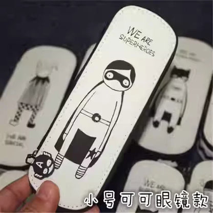 Canvas Creative Korean Boxed Pencil Case