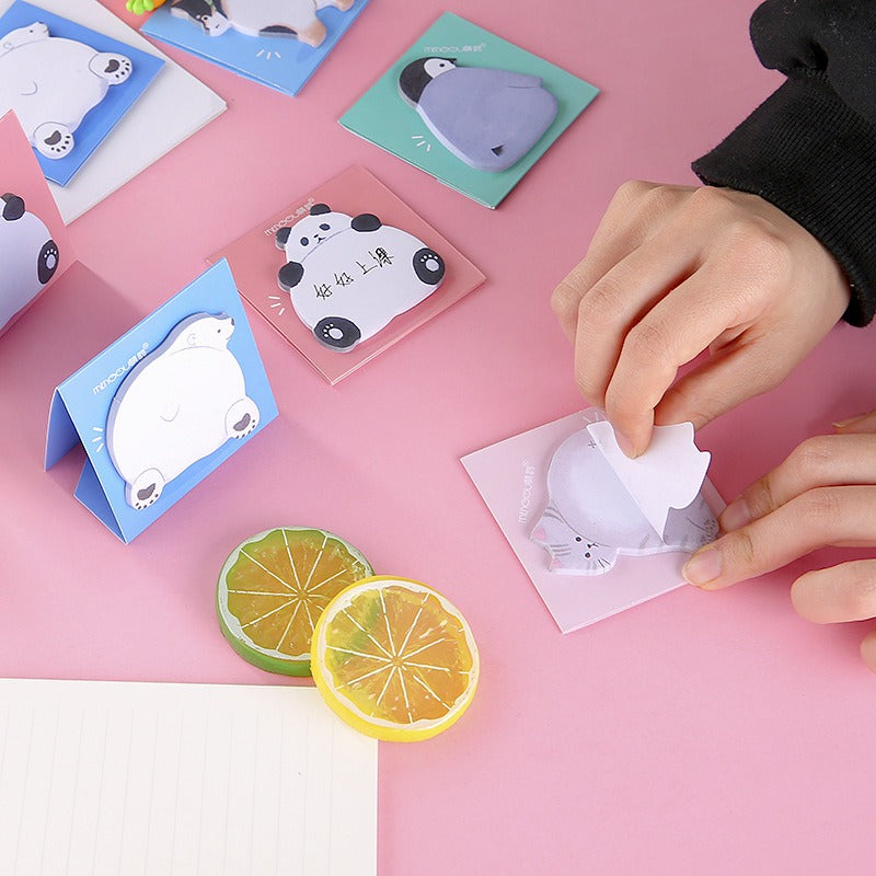 Cute Animals Sticky Notes – thepaperworm