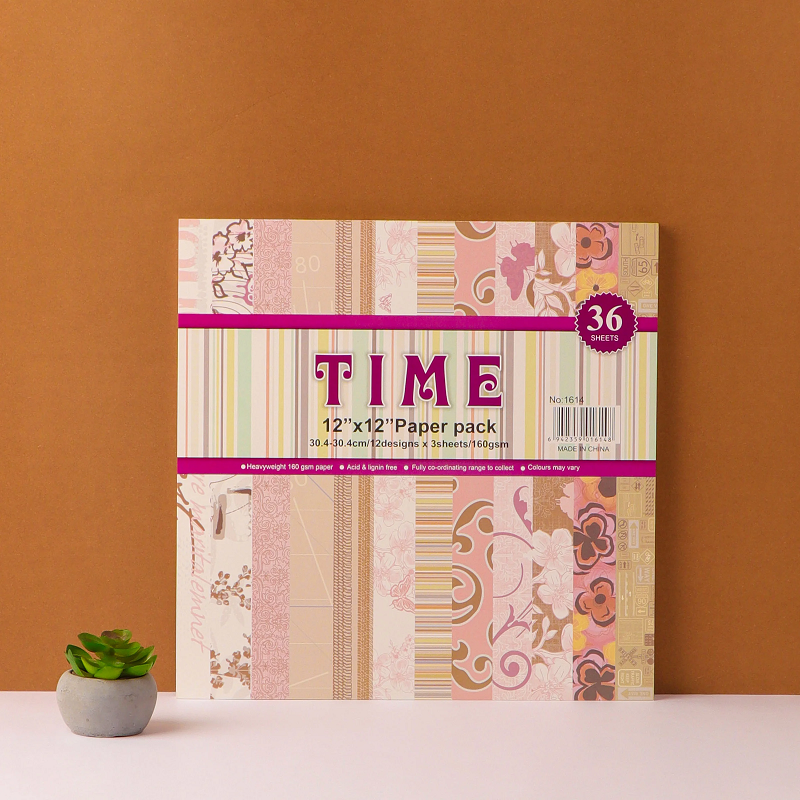 Designed Decorative Journaling Paper Pack - Floral