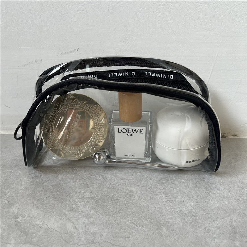 Transparent Cosmetic & Toiletry Pouch