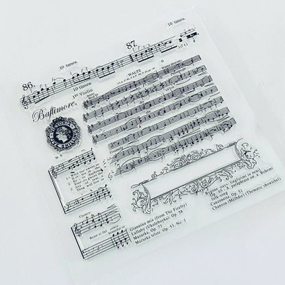Silicon Transparent Stamp Sheets