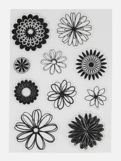 Transparent Silicon Stylish Stamp Sheets