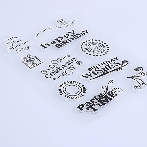 Transparent Silicon Stylish Stamp Sheets