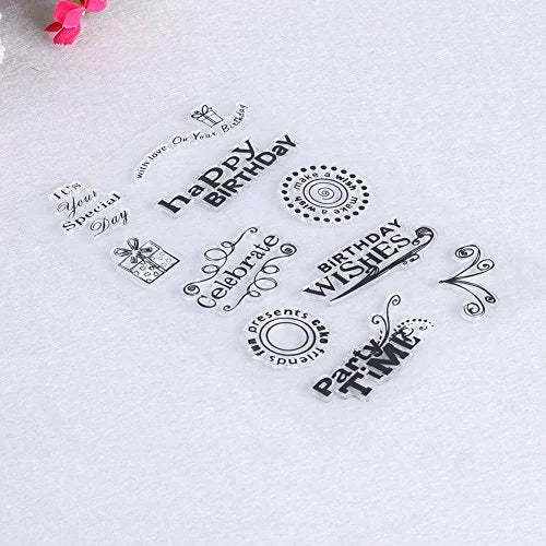 Transparent Silicon Stylish Stamp Sheets
