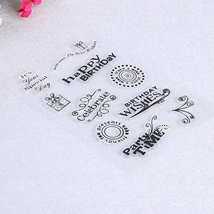 Transparent Silicon Stylish Stamp Sheets