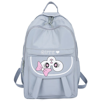 Bunny Ears Solid Color Backpack Bag