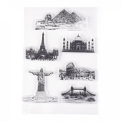 Transparent Silicon Stylish Stamp Sheets