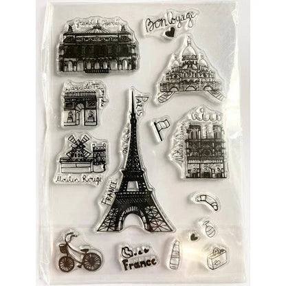 Transparent Silicon Stamp Sheets