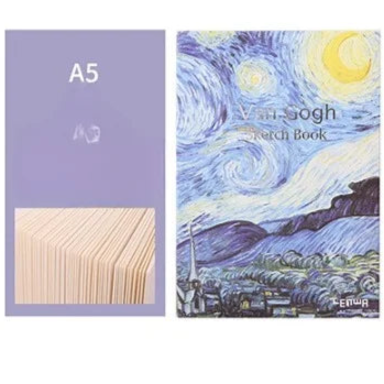 Van Gogh Oil Painting Cover Journal Sketch Book