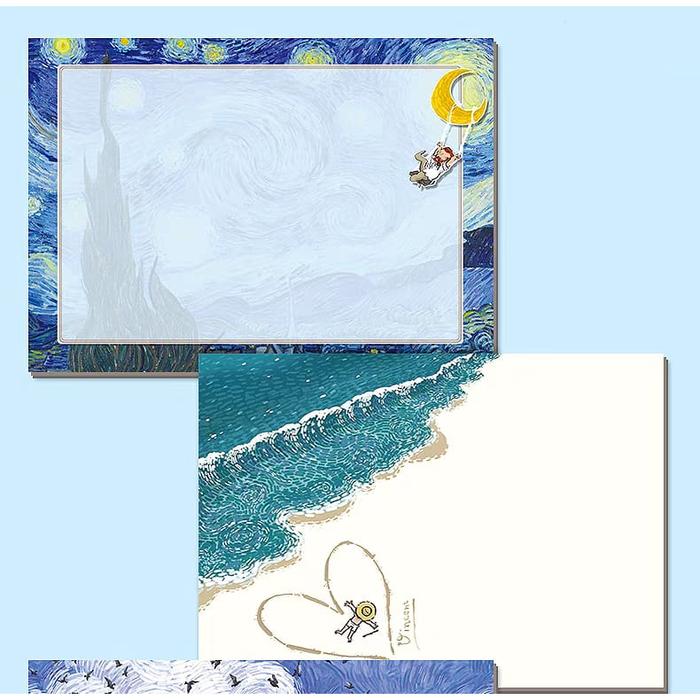 Vincent Van Gogh Oil Painting Art Cover Hand Book Planner Journal