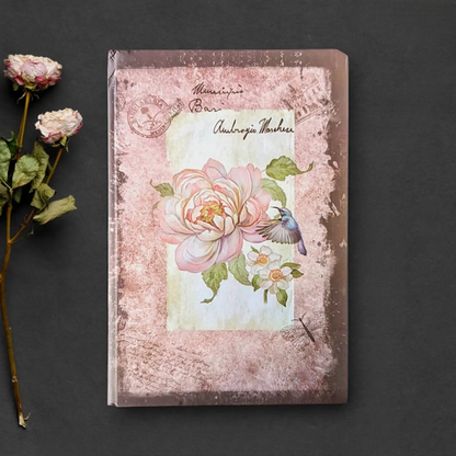 Vintage Aesthetic Hardcover Notebook Journal