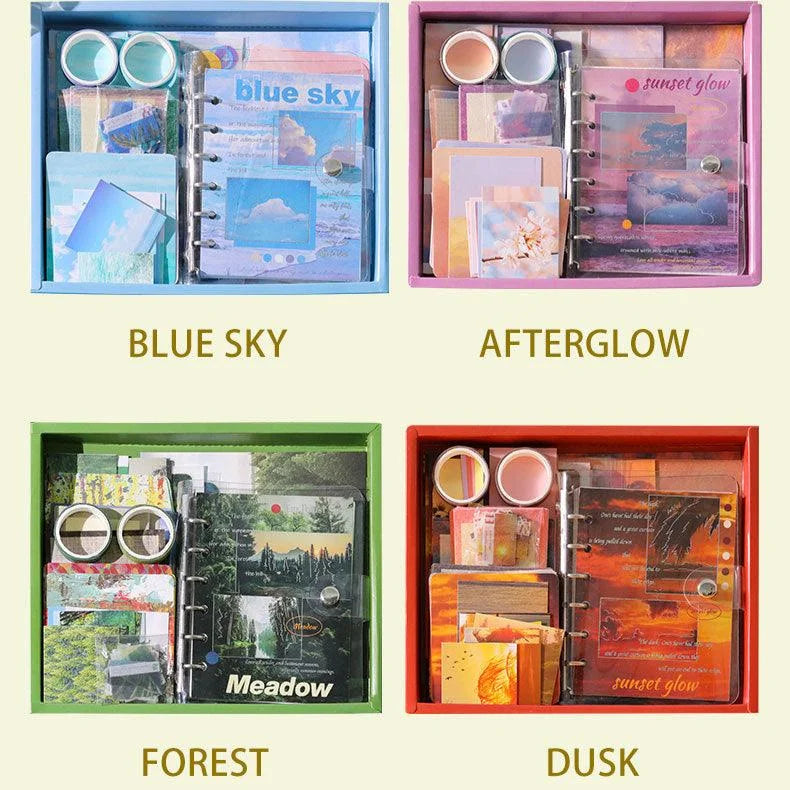Loose-leaf Book Decoration DIY Journaling Kit Box