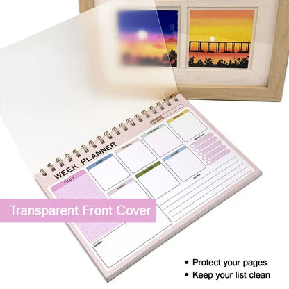 PP Coil Weekly Planner and Notepad