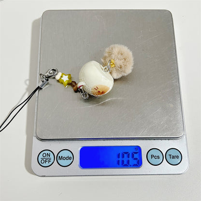 Transparent Kitty Fur Charm