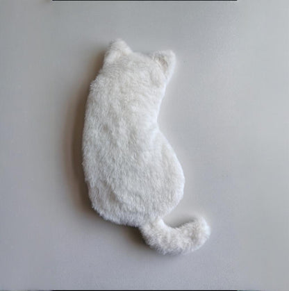 Stuffed Cat Plush Cat Shape Pencil Case