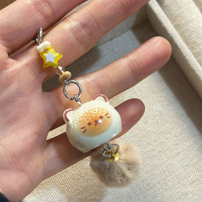 Transparent Kitty Fur Charm