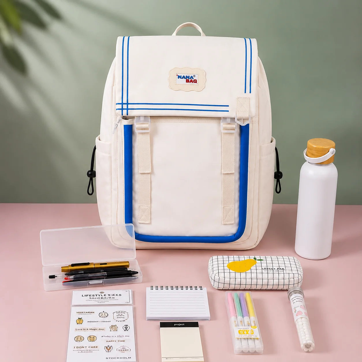 White Elegance Stationery Bundle