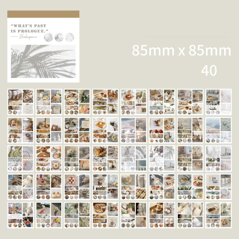 One Scene at a Time Series Stickers Book