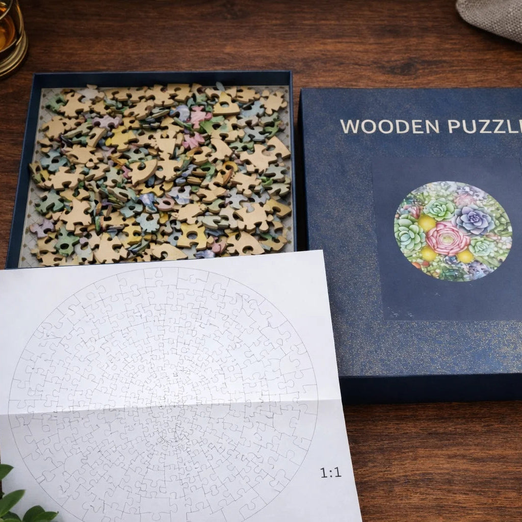 Premium Fine Finish Wooden Puzzle
