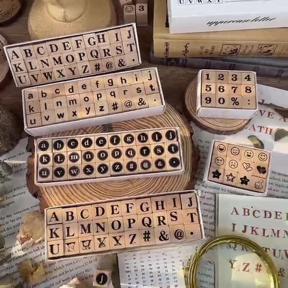 Multiple Creative &  Alphanumeric Stamp Box