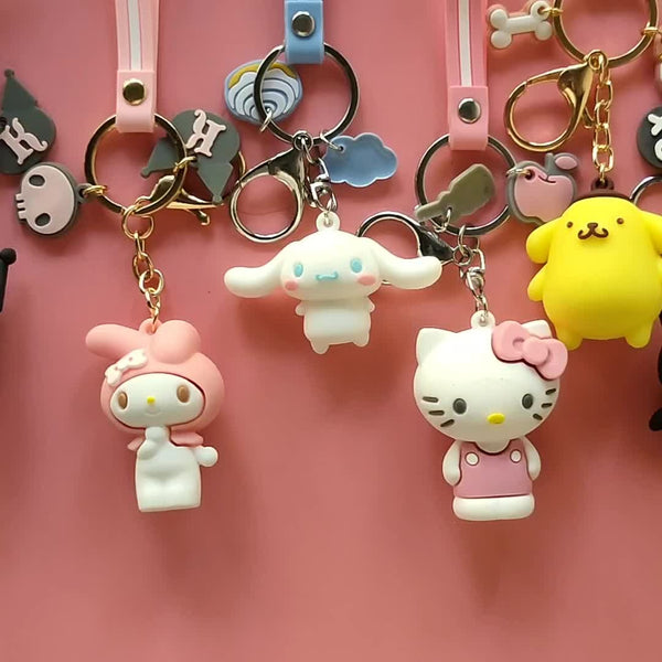 Cute Keychain with band and Pendant