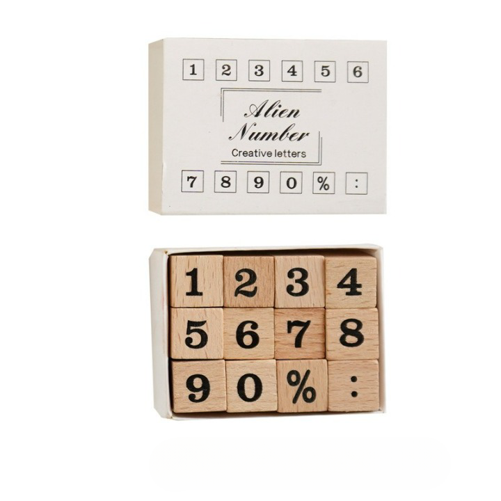 Multiple Creative &  Alphanumeric Stamp Box