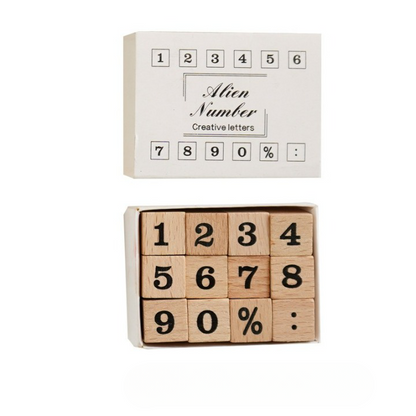 Multiple Creative &  Alphanumeric Stamp Box
