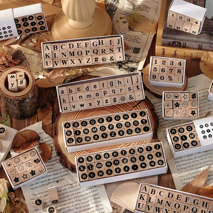 Multiple Creative &  Alphanumeric Stamp Box