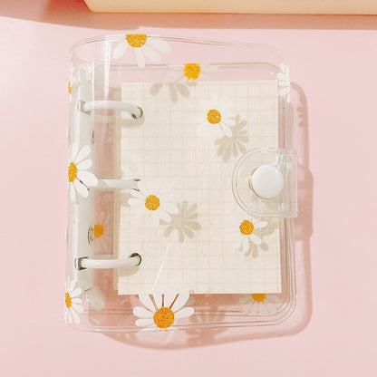 Daisy Printed Mini PVC Binder Set