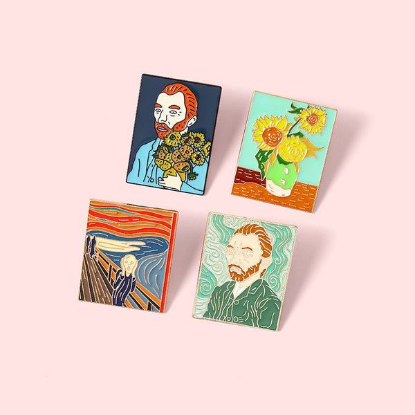 Enamel Pin - Van Gogh Series