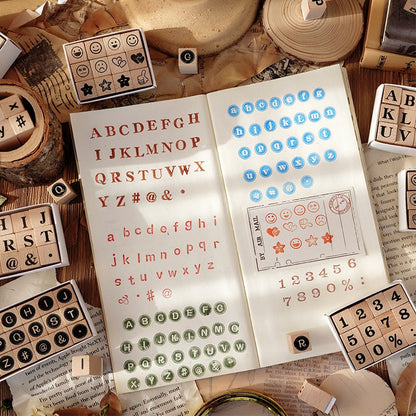Multiple Creative &  Alphanumeric Stamp Box