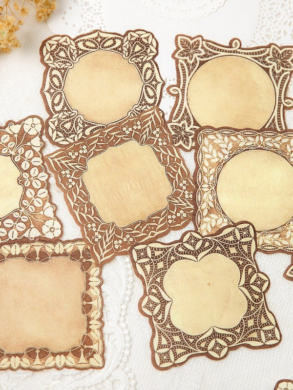 Dream Whisper Series Vintage Paper Decorative Sticker Sheets