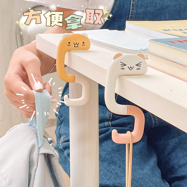 Cute Multi-functional Non-slip Desktop Hook